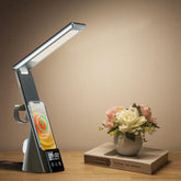 Newest Multi-Function Table Lamp Clock Convenient Three In One Fast Charger For Mobile Phone Watch Headset Wireless Charging